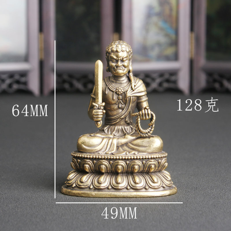 Vintage Collectible Ornaments - Statue de Bouddha Fudo Myoo en