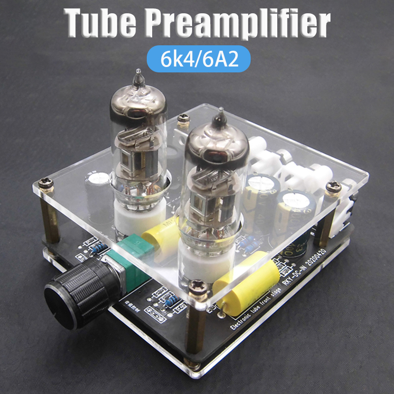 Tube Amplifier Part - Préamplificateur à Tube 6K4/6A2 amélioré, préampli