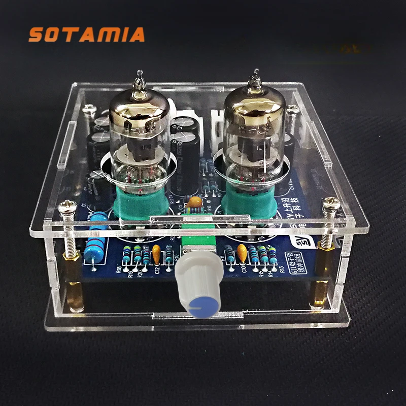 Tube Amplifier Part - SOTAMIA-Préamplificateur à tubes 6J1, amplificateur de