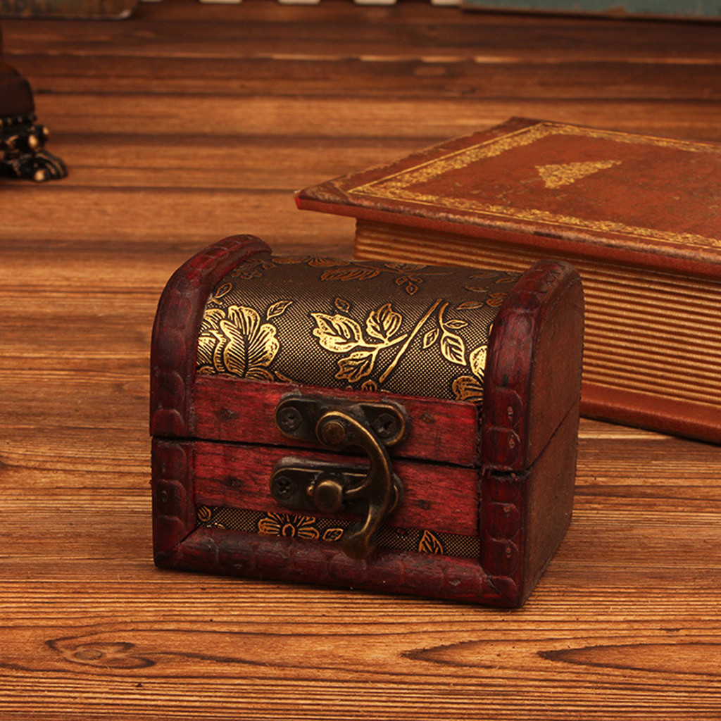 Vintage Collector - Boîte à bijoux vintage en bois