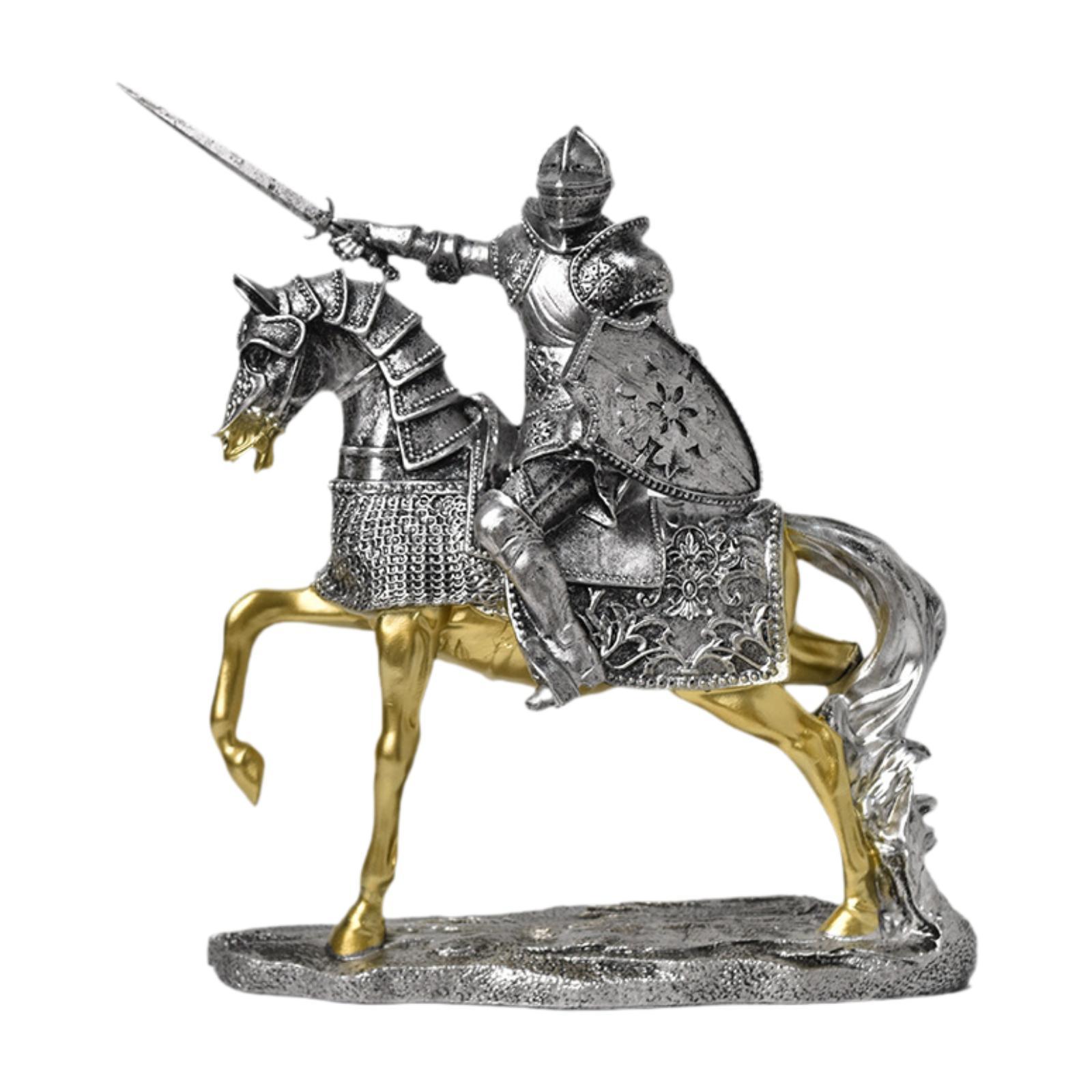 Statue de cheval de chevalier  - Vintage Collectible Ornaments avis et prix