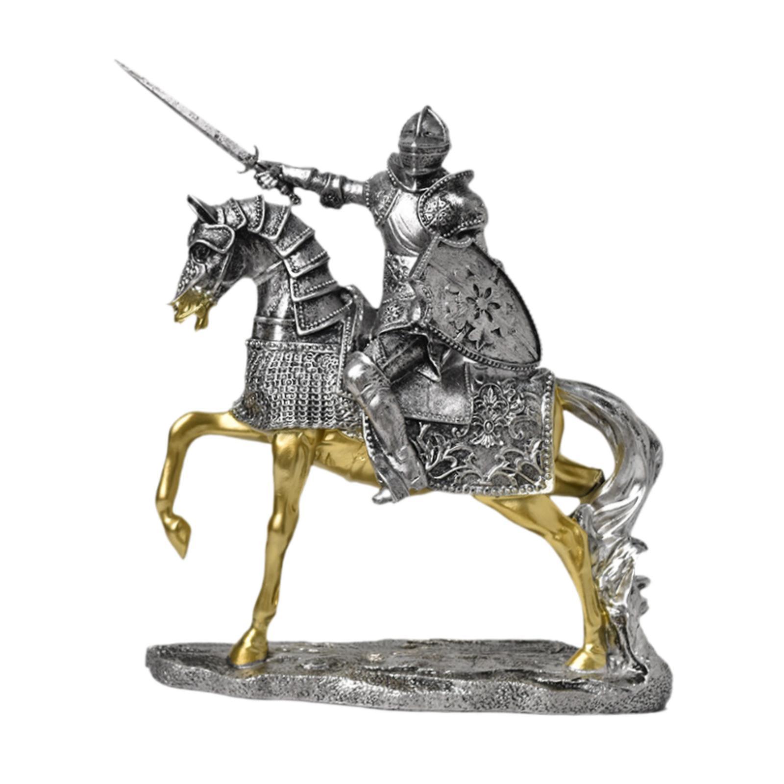 Statue de cheval de chevalier  - Vintage Collectible Ornaments avis et prix