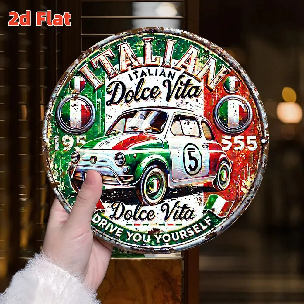 2D plat, vintage italien pour  - Vintage Collectibles & More Llc Photos avis et prix