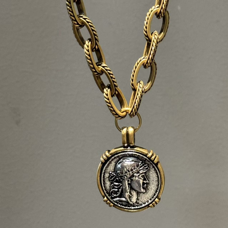 Collier ras de cou Vintage pou - Vintage Collectible Coins avis et prix