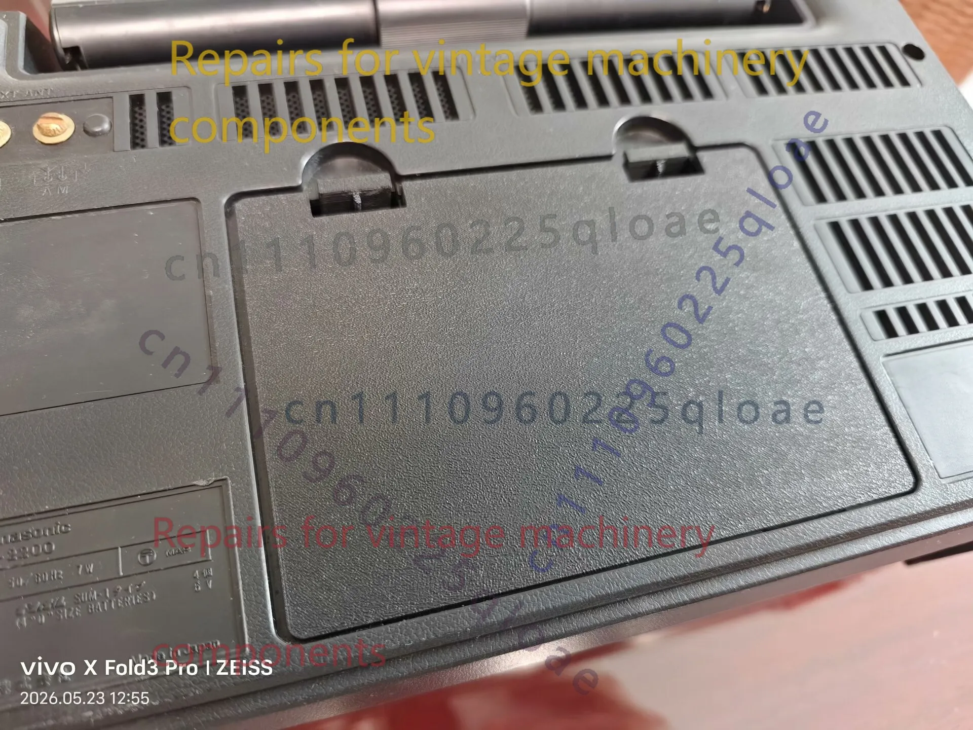 Couvercle de batterie de rempl - Vintage Radio Repair avis et prix