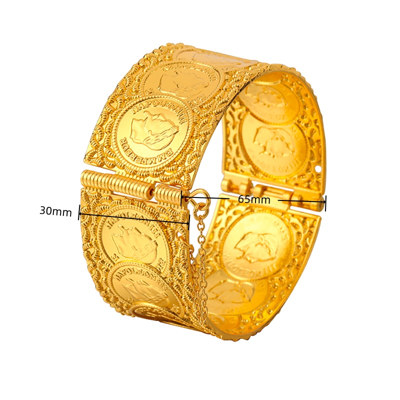Bracelet manchette vintage à m - Vintage Collectible Coins avis et prix