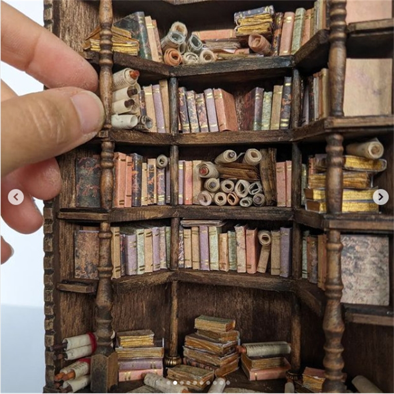 Miniature Bibliothèque Décorat - Vintage Collectible Glass avis et prix