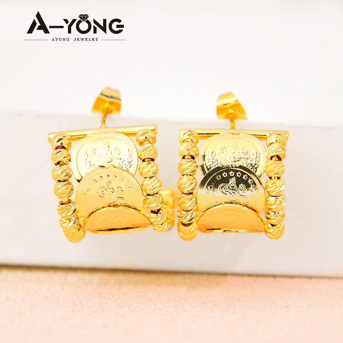 Boucles d'oreilles en pièces d - Vintage Collectible Coins avis et prix